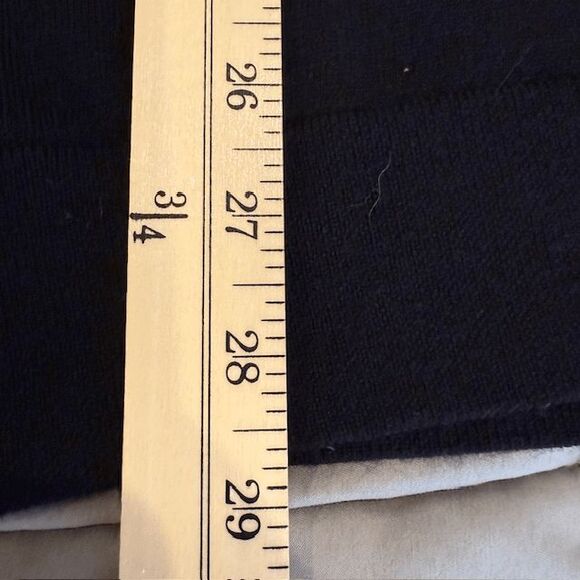 Banana Republic 100% Merino Wool Sweater Black Crewneck Size XXL - Picture 8 of 10